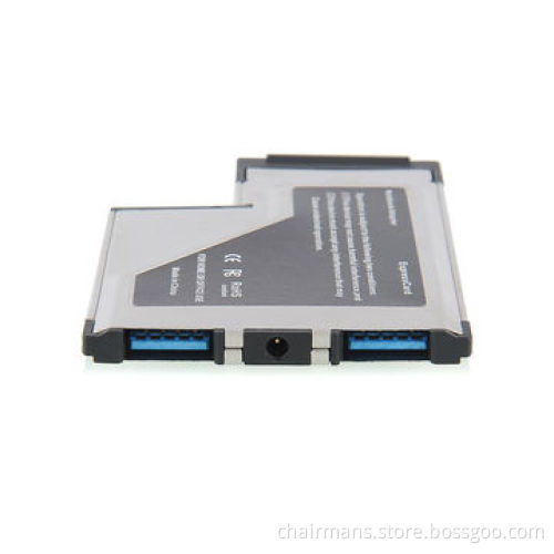 Dual USB Express Card/Adapter for Notebook, 54mm